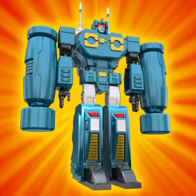 3D Model of Transforming Robot Toy Cassette - 3D Render 1